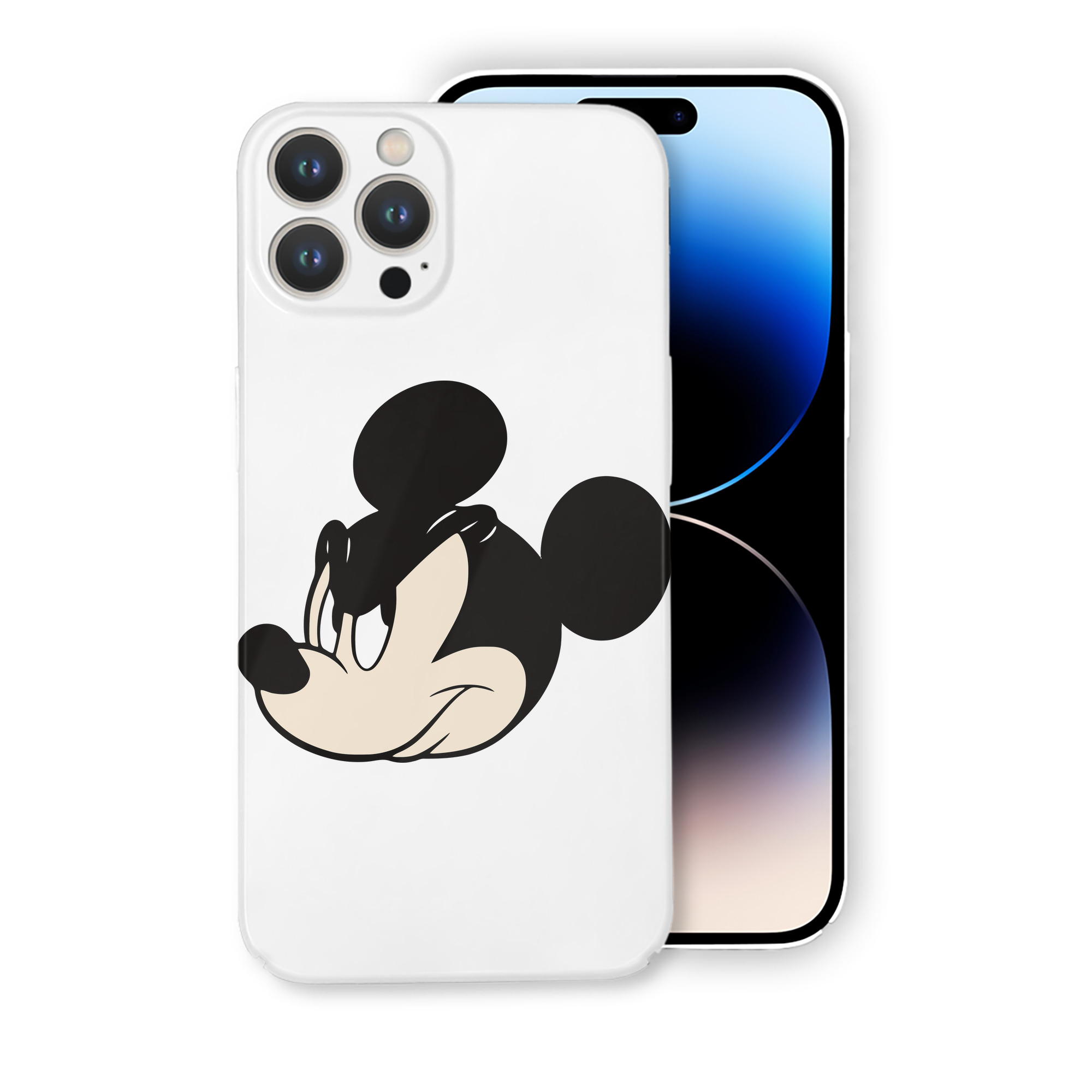 （画像用） ミッキーマウス Mickey Mouse 【iPhone 14シリーズ対応】ハードケース